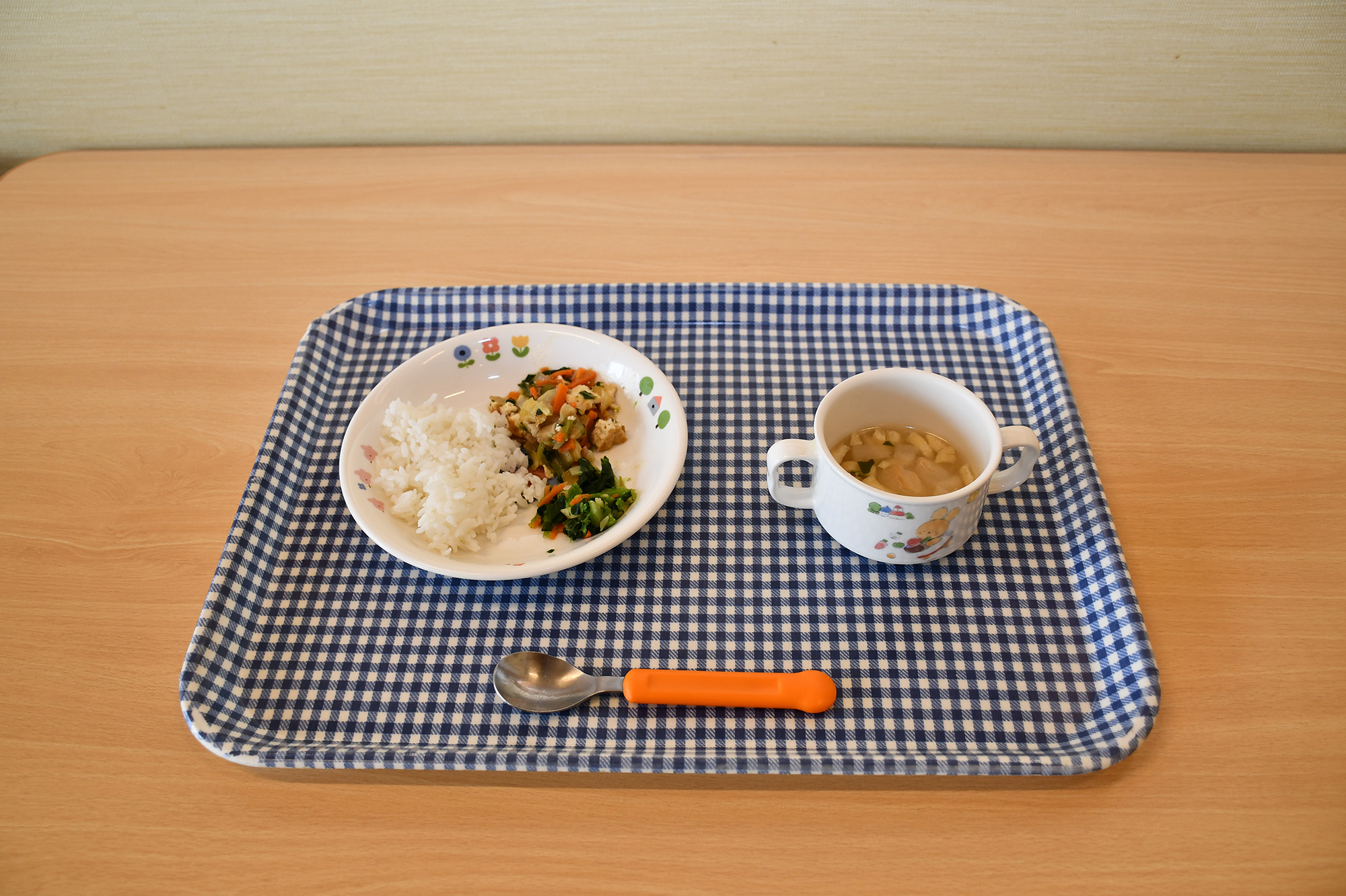 厚揚げと豚肉の中華醤油いため（乳児食）