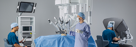 低侵襲手術支援ロボット da Vinci Xi 2台体制